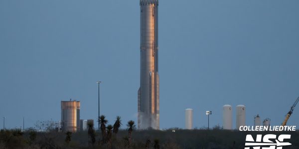 Booster 19 Rolls out to Masseys for Cryogenic Proof Testing