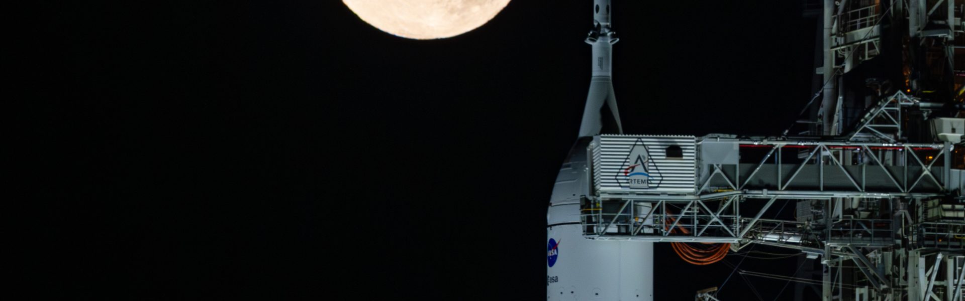 Full Moon over Artemis II