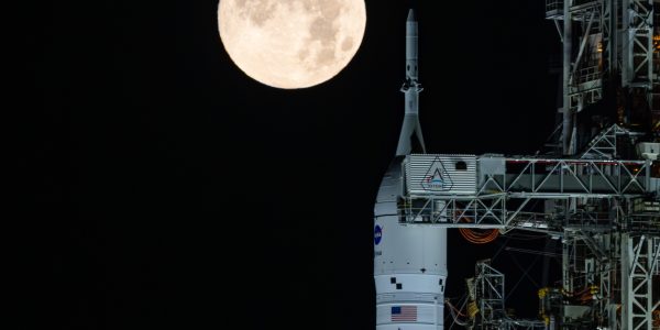 Full Moon over Artemis II