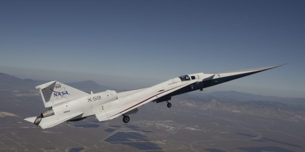 NASA’s X-59 Experimental Supersonic Aircraft Makes Second Flight