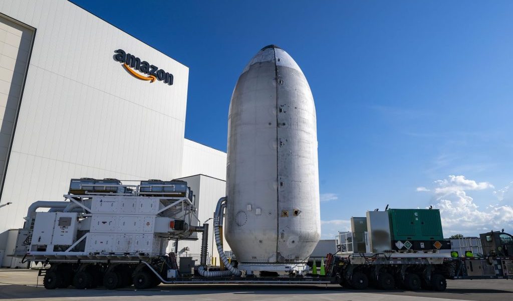 SpaceX and Amazon spar over satellite deployments