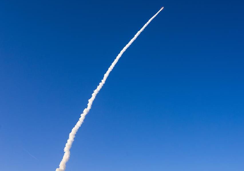 Four astronauts are now inexorably bound for the Moon