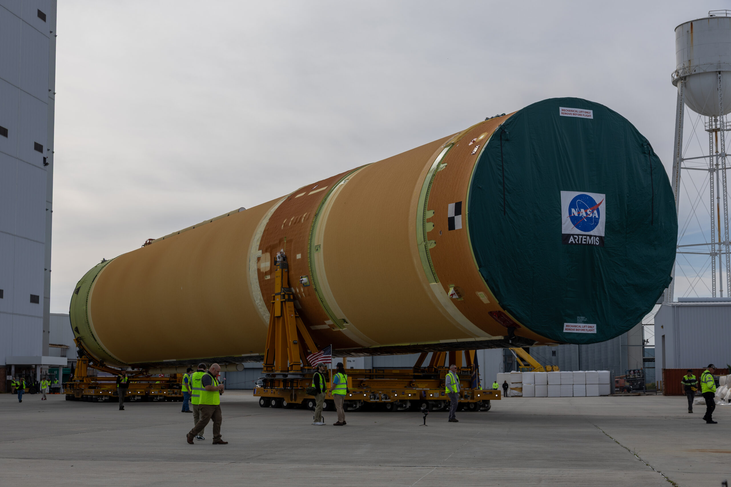 NASA Prepares Next Artemis Rocket for Flight