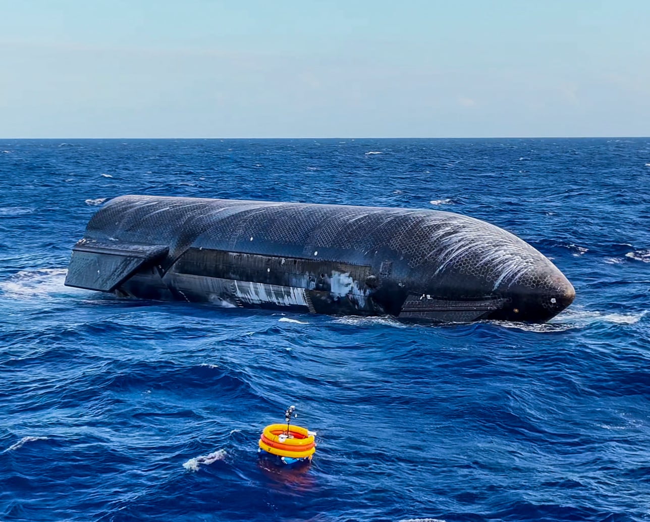 While SpaceX recovers Ship 40