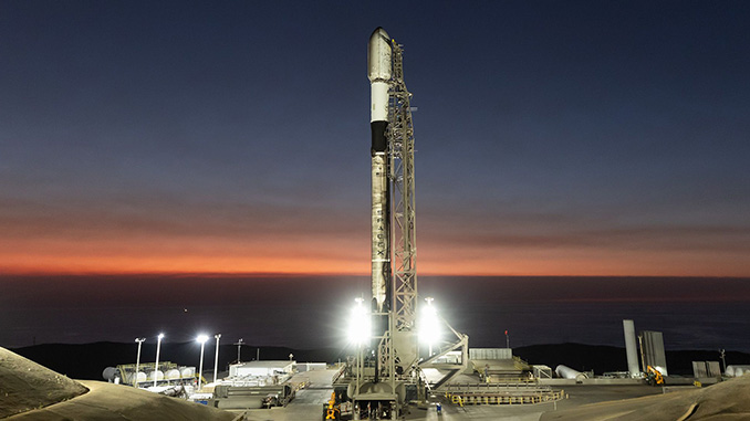 SpaceX Falcon 9 to launch classified mission for U.S. Space Force from West Coast