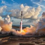 Starship returns to Earth; rocket splashes down north of Hawaii after three-hour flight