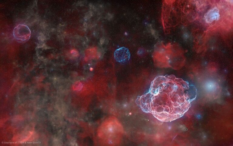 APOD: 2026 September 24 – The Ghosts of Five Supernovas
