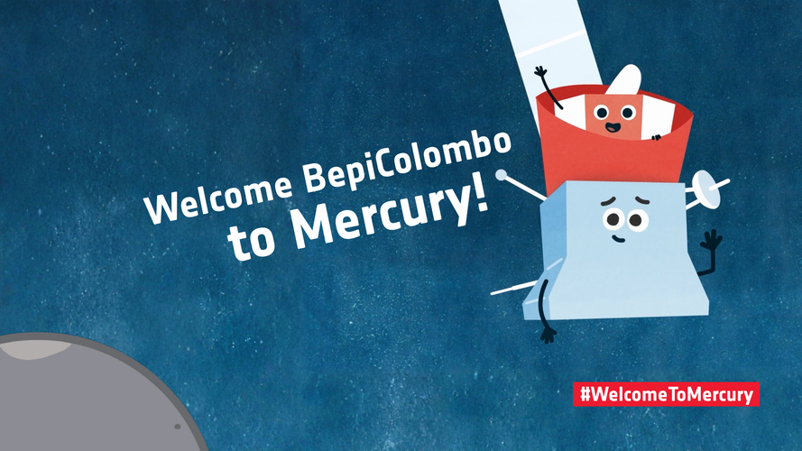 Win a trip to ESA to witness BepiColombo arrive at Mercury