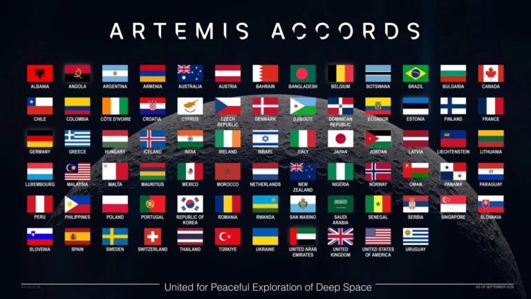 NASA Celebrates as Artemis Accords Surpasses 75 Signatories