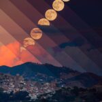 APOD: 2026 October 1 – Harvest Moon with Erupting Mount Etna